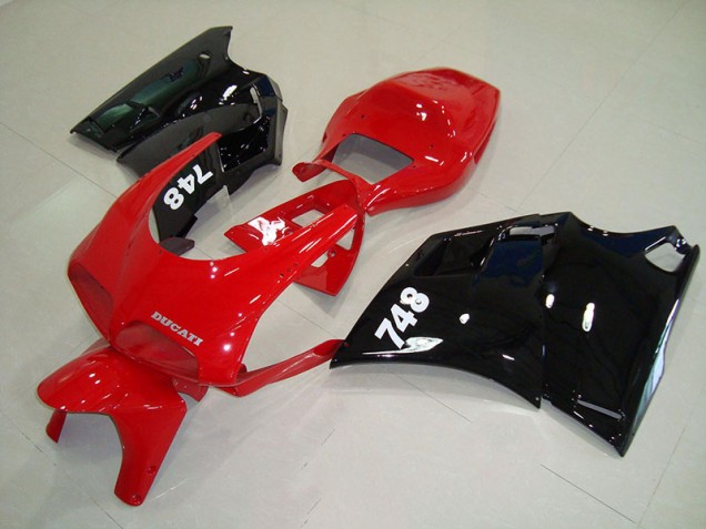 Purchase 1993-2005 Red Black Ducati 748 916 996 996S Motorbike Fairing Kits Canada