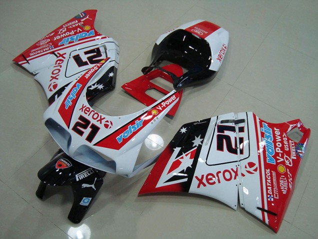 Purchase 1993-2005 Red White Xerox 21 Ducati 748 916 996 996S Bike Fairing Canada