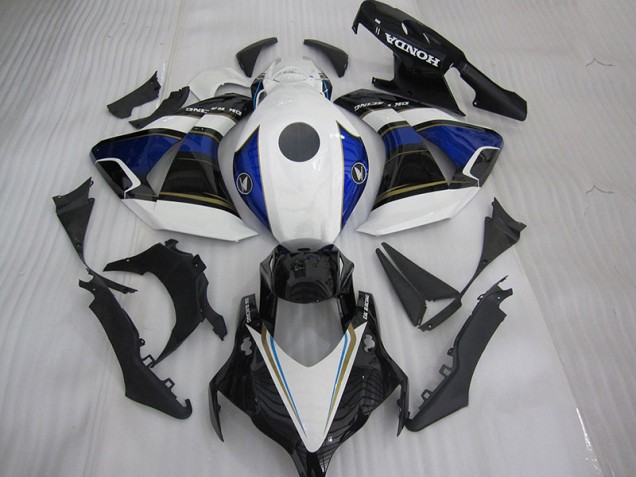 Purchase 2004-2005 Black White Blue Honda CBR1000RR Motorcycle Fairings Kit Canada