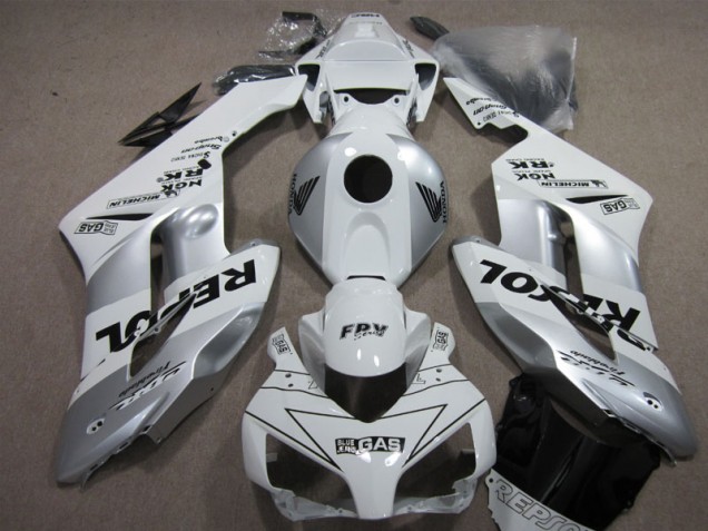 Purchase 2004-2005 Silver Repsol Honda CBR1000RR Replacement Fairings Canada