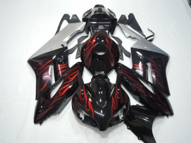 Purchase 2004-2005 Black Red Flame Honda CBR1000RR Motorbike Fairing Canada