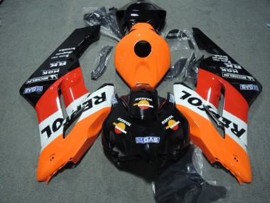 Purchase 2004-2005 Black Orange Repsol Honda CBR1000RR Motor Bike Fairings Canada