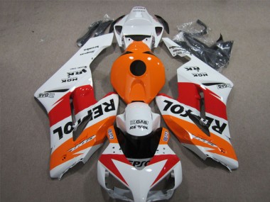 Purchase 2004-2005 White Orange Repsol Honda CBR1000RR Moto Fairings Canada