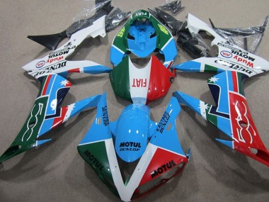 Purchase 2004-2005 Blue Red Green Motul Honda CBR1000RR Motorcycle Fairing Canada