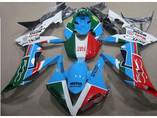 Purchase 2004-2005 Blue Red Green Motul Honda CBR1000RR Motorcycle Fairing Canada