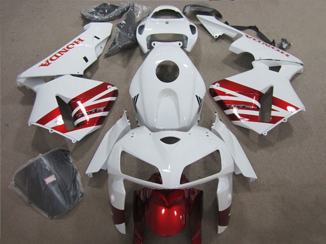 Purchase 2004-2005 White Red Black Honda CBR1000RR Motor Bike Fairings Canada