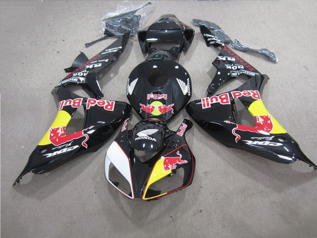 Purchase 2006-2007 Black Red Bull Honda CBR1000RR Bike Fairings Canada