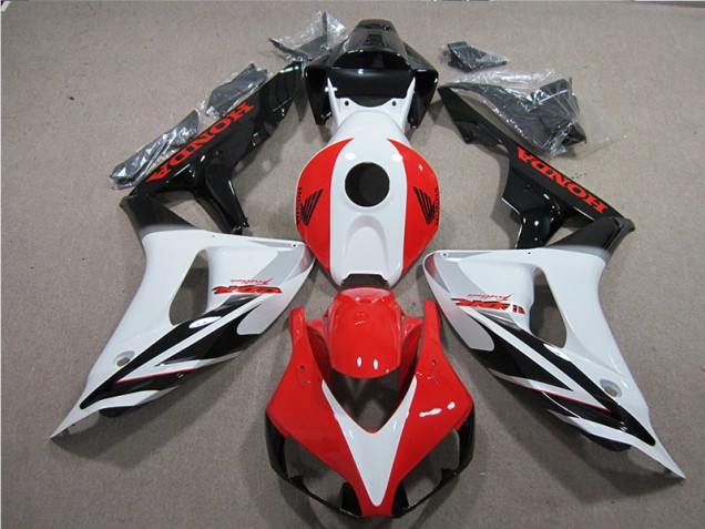 Purchase 2006-2007 Black White Red Fireblade Honda CBR1000RR Motorcycle Fairings Kits Canada