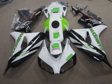 Purchase 2006-2007 White Green Hannspree Honda CBR1000RR Motorcycle Fairing Canada