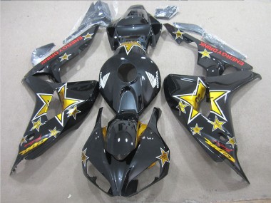 Purchase 2006-2007 Black Yellow ENERGY DRINK Honda CBR1000RR Bike Fairing Canada