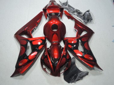 Purchase 2006-2007 Red Black Honda CBR1000RR Bike Fairing Kit Canada