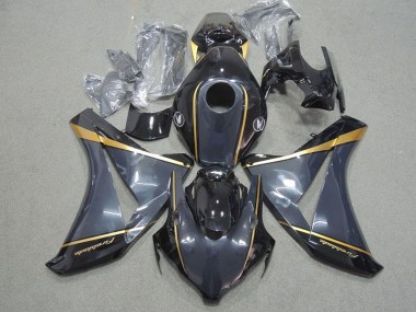 Purchase 2008-2011 Black Gold Fireblade Honda CBR1000RR Motorbike Fairing Kits Canada