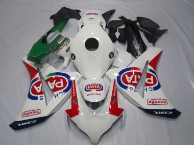 Purchase 2008-2011 White Red PATA Honda CBR1000RR Motor Fairings Canada