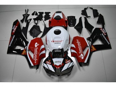 Purchase 2012-2016 Black White Red Santander Honda CBR1000RR Moto Fairings Canada