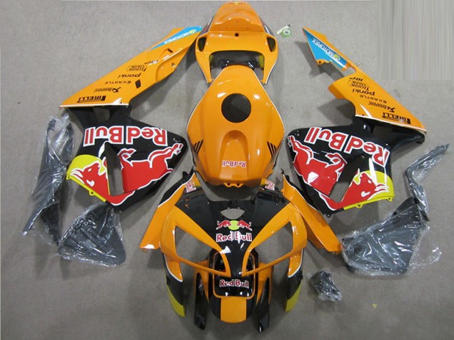 Purchase 2005-2006 Orange Black Red Bull Honda CBR600RR Motorbike Fairing Canada