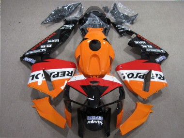 Purchase 2005-2006 Orange Red Black Repsol Honda CBR600RR Motorbike Fairing Kits Canada