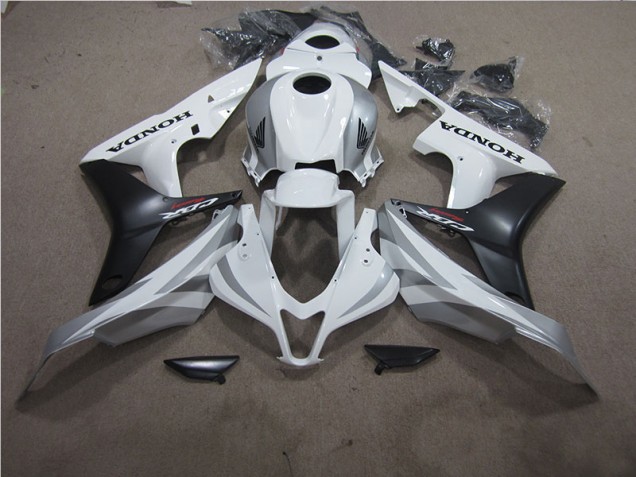 Purchase 2007-2008 White Black Honda CBR600RR Bike Fairing Canada