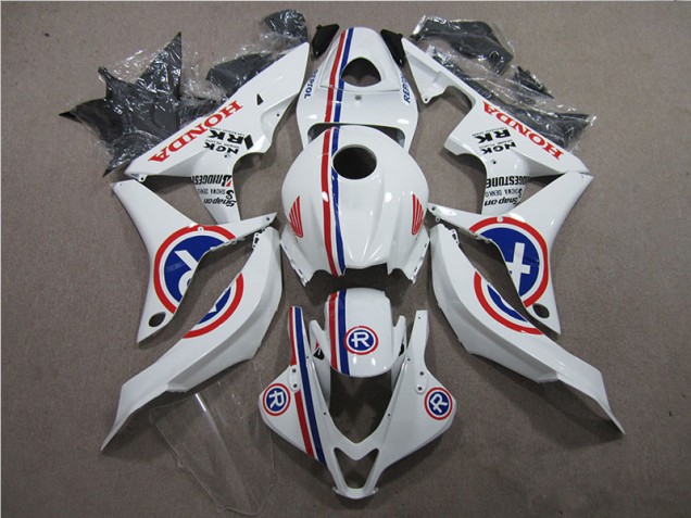 Purchase 2007-2008 White R Honda CBR600RR Motorcycle Fairings Kits Canada