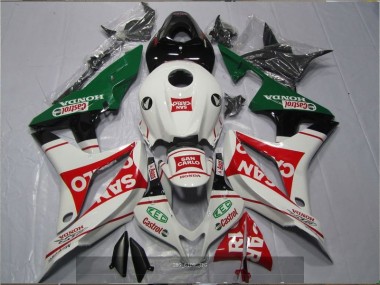 Purchase 2007-2008 White Red Green San Carlo Castrol Honda CBR600RR Motorcyle Fairings Canada