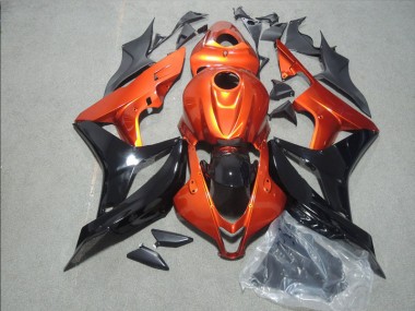 Purchase 2007-2008 Orange Black Honda CBR600RR Motorbike Fairing Canada