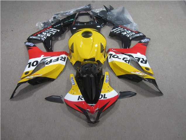 Purchase 2007-2008 Yellow Red Black Repsol Honda CBR600RR Moto Fairings Canada