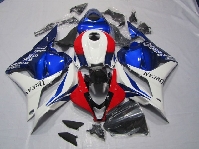 Purchase 2009-2012 White Blue Red DREAM Honda CBR600RR Motor Fairings Canada