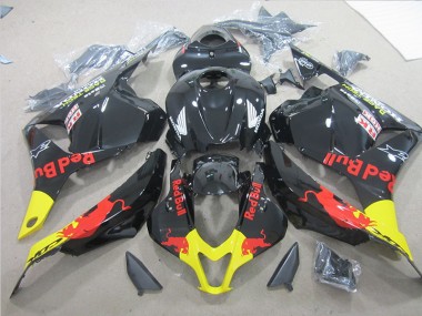 Purchase 2009-2012 Black Yellow Red Bull Honda CBR600RR Motorbike Fairings Canada