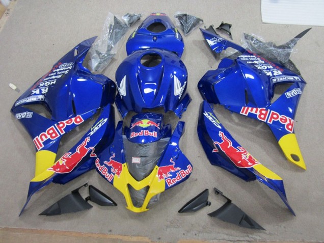 Purchase 2009-2012 Blue Red Bull Honda CBR600RR Replacement Motorcycle Fairings Canada