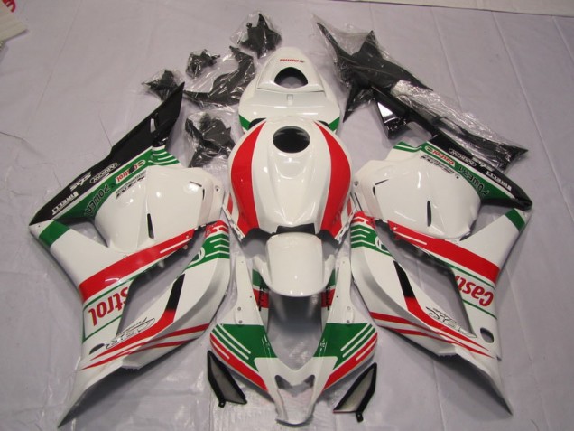 Purchase 2009-2012 White Green Red Honda CBR600RR Bike Fairings Canada