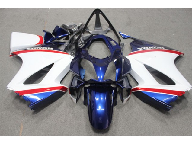 Purchase 2002-2013 Blue White Honda VFR800 Motorcycle Fairings Canada