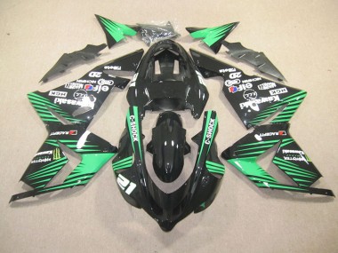 Purchase 2003-2005 Black Green C-Shock Monster Kawasaki ZX10R Motorbike Fairing Canada