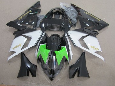 Purchase 2003-2005 Black White Gold Ninja Kawasaki ZX10R Motorcycle Fairing Kit Canada