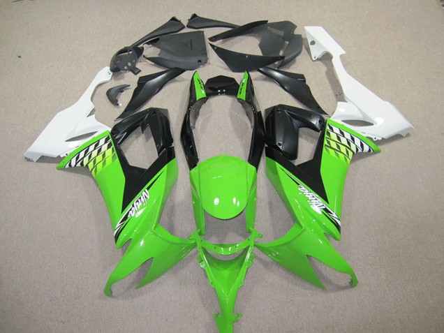 Purchase 2008-2010 Black Green Ninja Kawasaki ZX10R Bike Fairings Canada