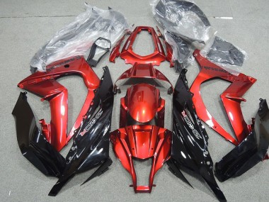 Purchase 2011-2015 Black Red Kawasaki ZX10R Moto Fairings Canada