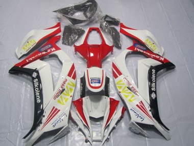 Purchase 2011-2015 White Red Silkolene Kawasaki ZX10R Motorcycle Fairings Kit Canada