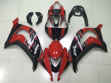 Purchase 2016-2019 Black Red Ninja Kawasaki ZX10R Motorcycle Fairings Kit Canada