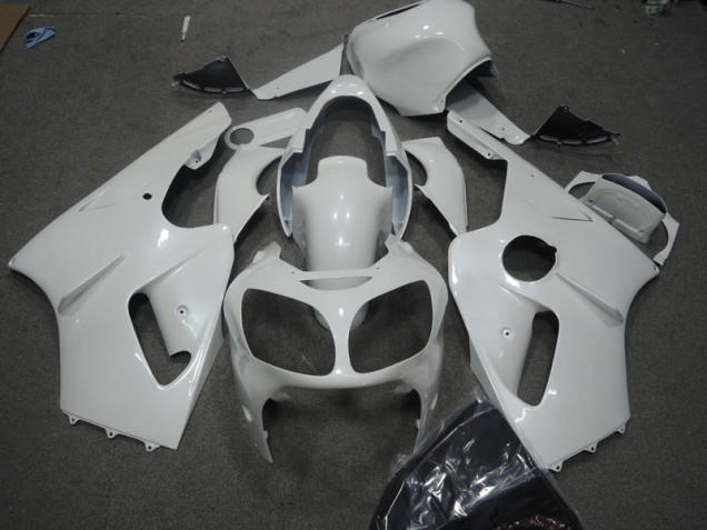 Purchase 2002-2006 White Kawasaki ZX12R Motorcyle Fairings Canada