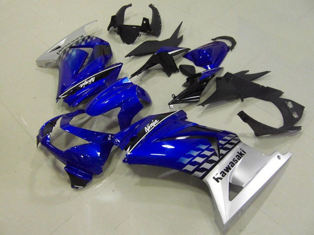 Purchase 2008-2012 Blue Kawasaki ZX250R Motorcycle Fairings Canada