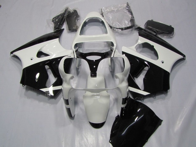 Purchase 2000-2002 White Black Kawasaki ZX6R Bike Fairings Canada