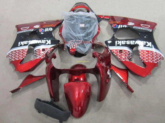 Purchase 2000-2002 Red Kawasaki ZX6R Bike Fairing Canada