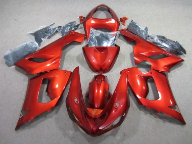 Purchase 2005-2006 Orange Kawasaki ZX6R Motor Fairings Canada