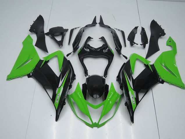 Purchase 2013-2018 Black Green 636 Kawasaki ZX6R Bike Fairings Canada