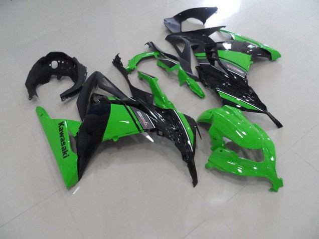 Purchase 2013-2016 Black Green Kawasaki ZX300R Motorcycle Replacement Fairings Canada