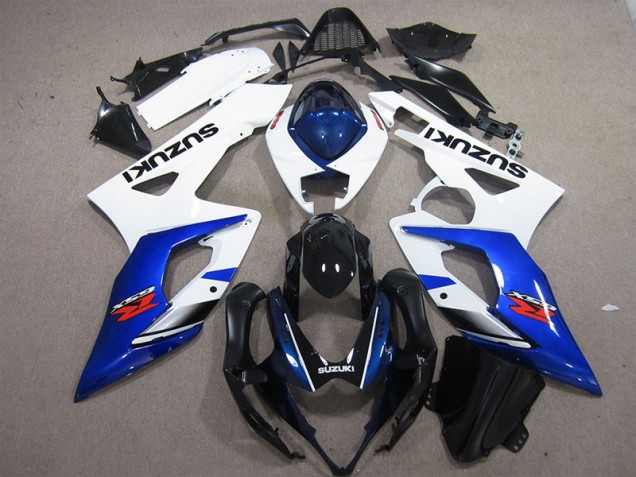 Purchase 2005-2006 White Blue Suzuki GSXR1000 Motorcylce Fairings Canada