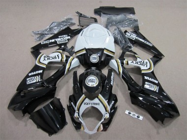 Purchase 2007-2008 Black Lucky Strike White Motul Suzuki GSXR1000 Bike Fairing Kit Canada