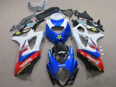 Purchase 2007-2008 Blue White Rockstar Suzuki GSXR1000 Motorcycle Bodywork Canada