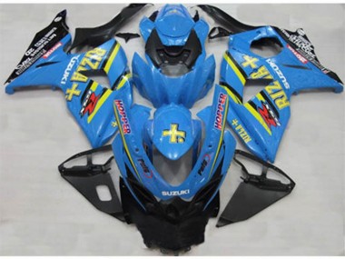 Purchase 2009-2016 Blue Rizla Hopper Suzuki GSXR1000 Bike Fairings Canada