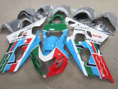 Purchase 2001-2003 Blue Green White Motul Suzuki GSXR600 Motorcycle Bodywork Canada