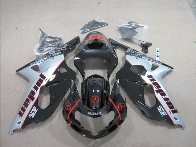 Purchase 2001-2003 Black Silver Suzuki GSXR600 Replacement Fairings Canada