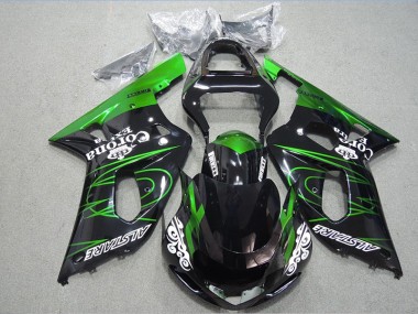 Purchase 2001-2003 Black Green Corona Extra Suzuki GSXR600 Motorcycle Fairing Kits Canada